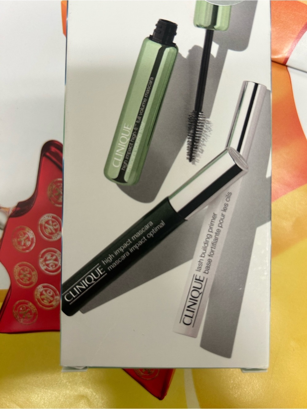 CLINIQUE HIGH IMPACT LASH LINE-UP MASCARA 3-pc SET: NEW(3 fullsize items) !